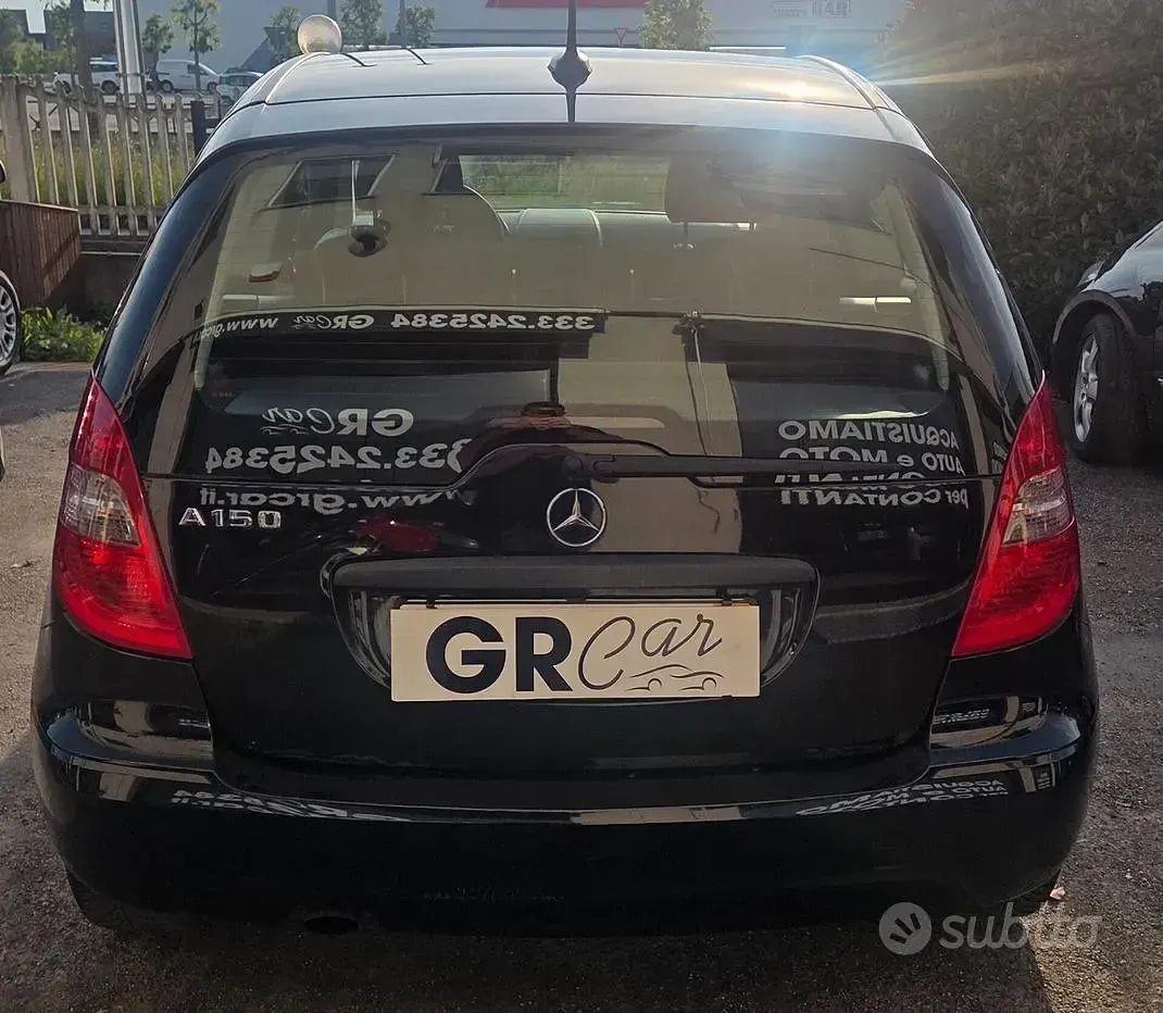 Usata Mercedes A150 Classic 95 CV (69 kW) 2009 Nero Berlina