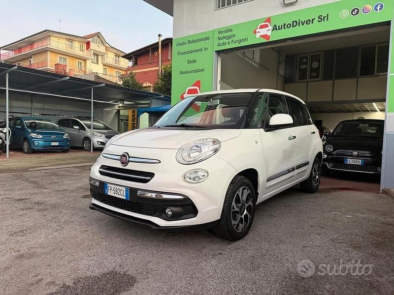 Usata Fiat 500L Lounge 80 CV (58 kW) 2018 Bianco Monovolume