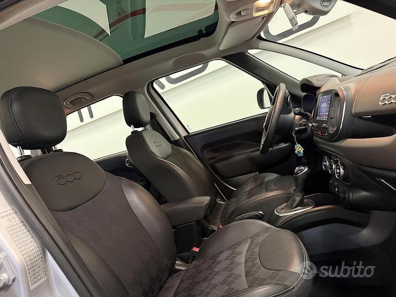 Usata Fiat 500L Lounge 95 CV (69 kW) 2018 Grigio Monovolume