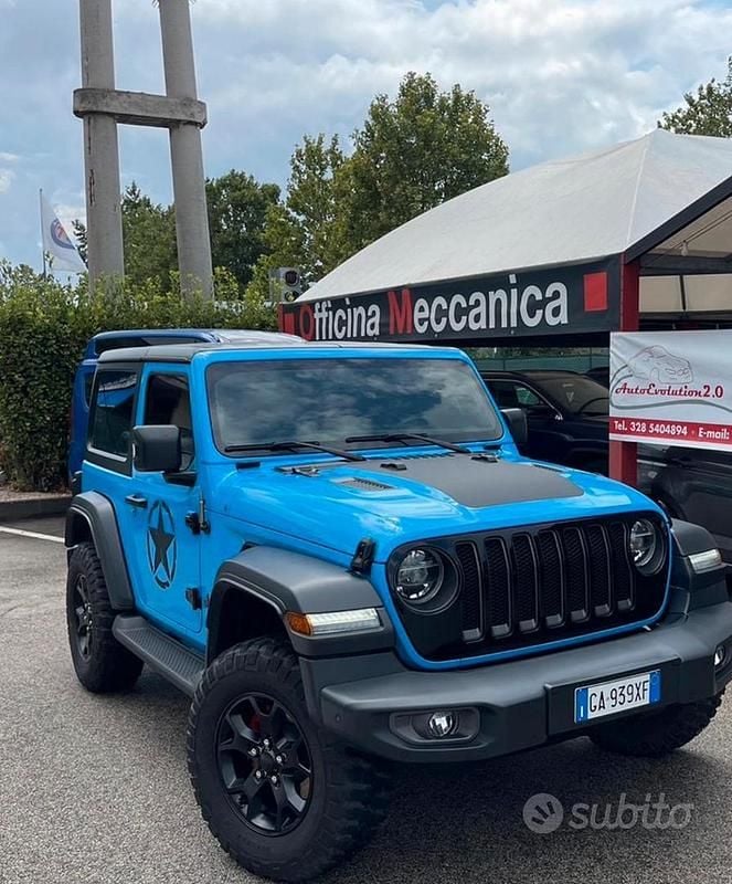 Usata Jeep Wrangler Rubicon 2020 Nero SUV