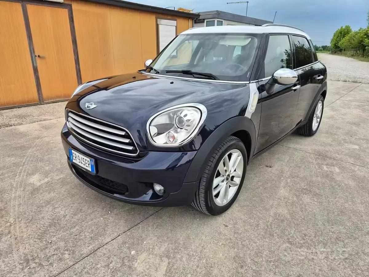 Usata Mini Cooper D Countryman 111 CV (81 kW) 2013 Blu SUV