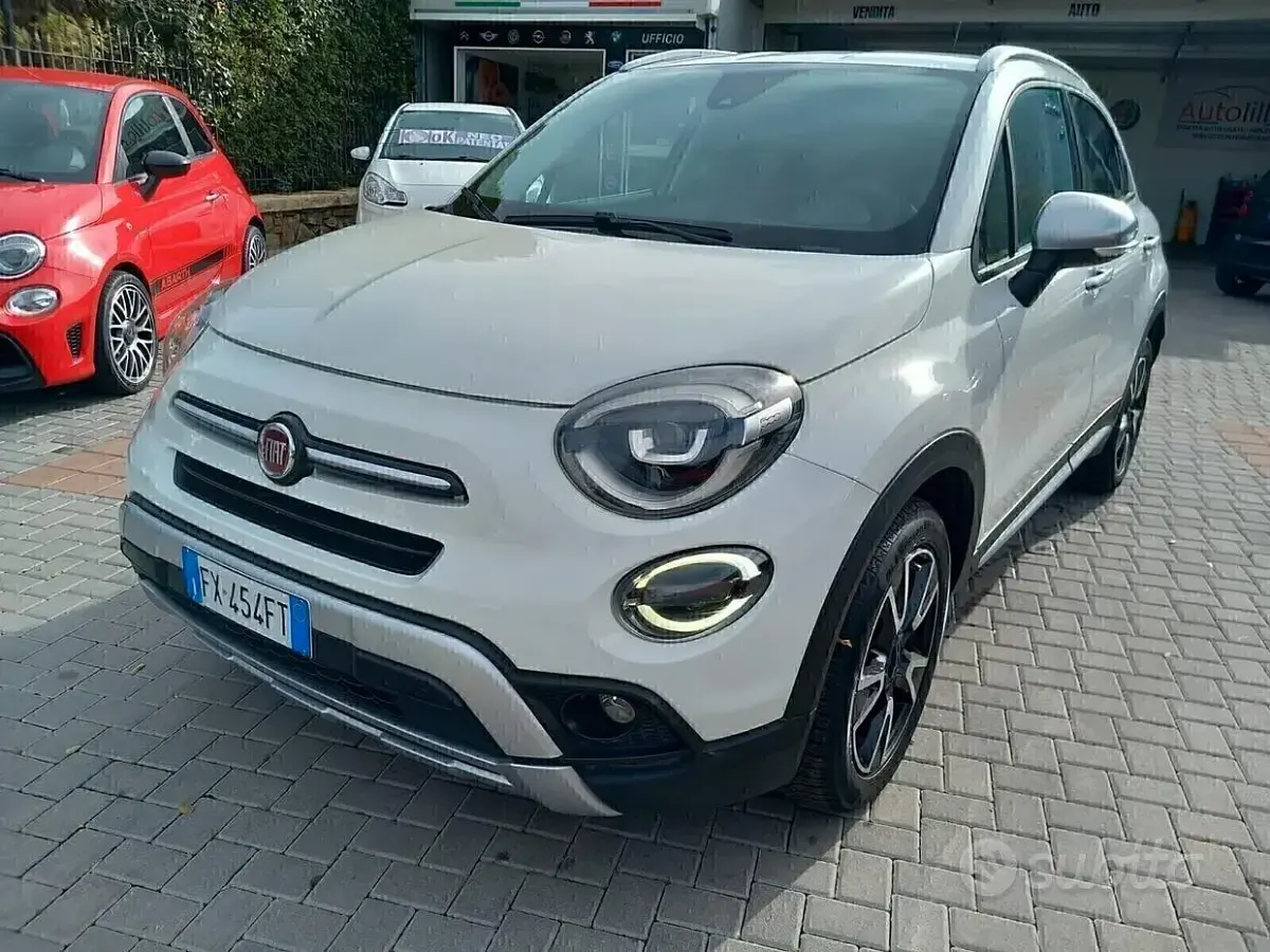 Usata Fiat 500X Cross 95 CV (69 kW) 2019 Bianco SUV