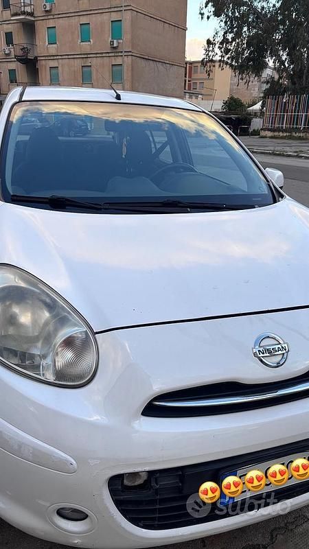 Usata Nissan Micra 54 CV (39 kW) 2012 Bianco Utilitaria