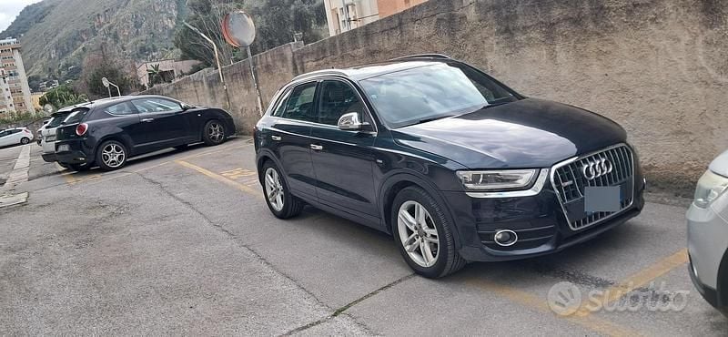 Usata Audi Q3 S-Line 200 CV (147 kW) 2012 Blu SUV