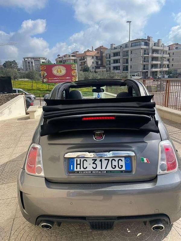 Usata Abarth 595C 140 CV (102 kW) 2012 Grigio Cabrio