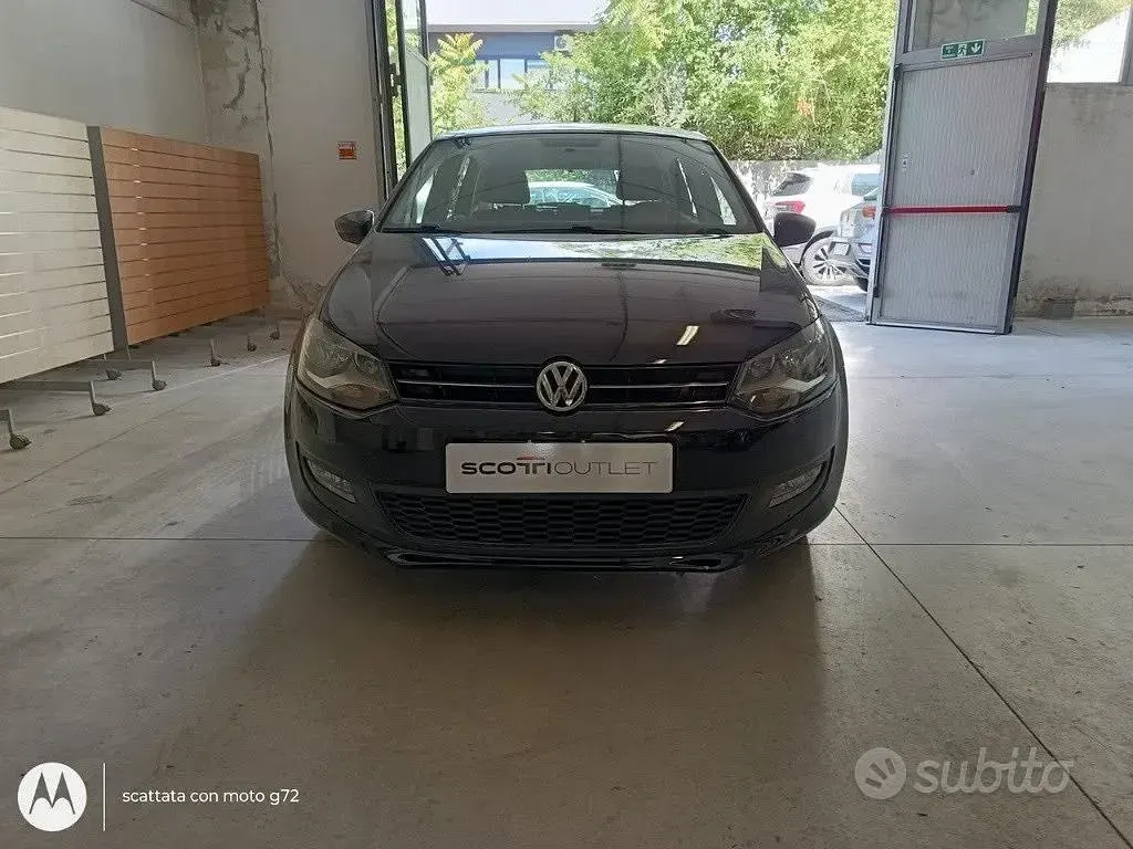 Usata VW Polo Trendline 75 CV (55 kW) 2014 Nero Berlina