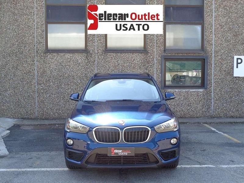 Usata BMW X1 Advantage 190 CV (139 kW) 2017 Blu/azzurro SUV