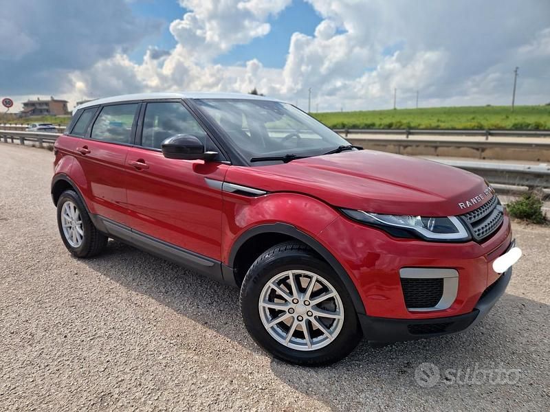 Usata Land Rover Range Rover evoque HSE 150 CV (110 kW) 2016 Rosso SUV