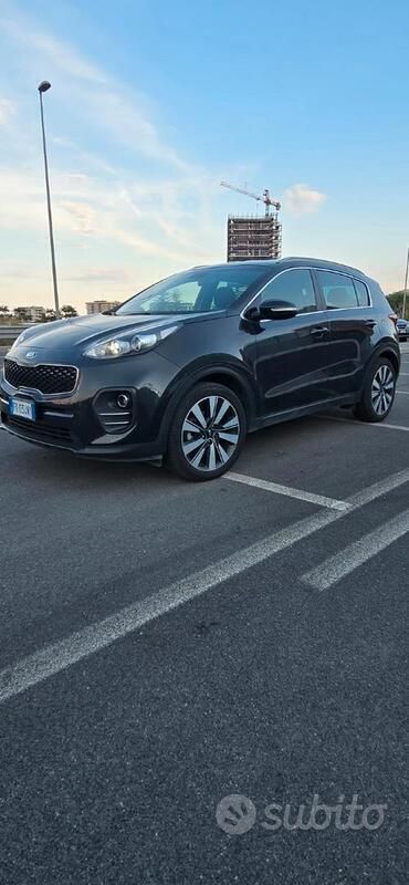 Usata Kia Sportage 116 CV (85 kW) 2017 Nero SUV