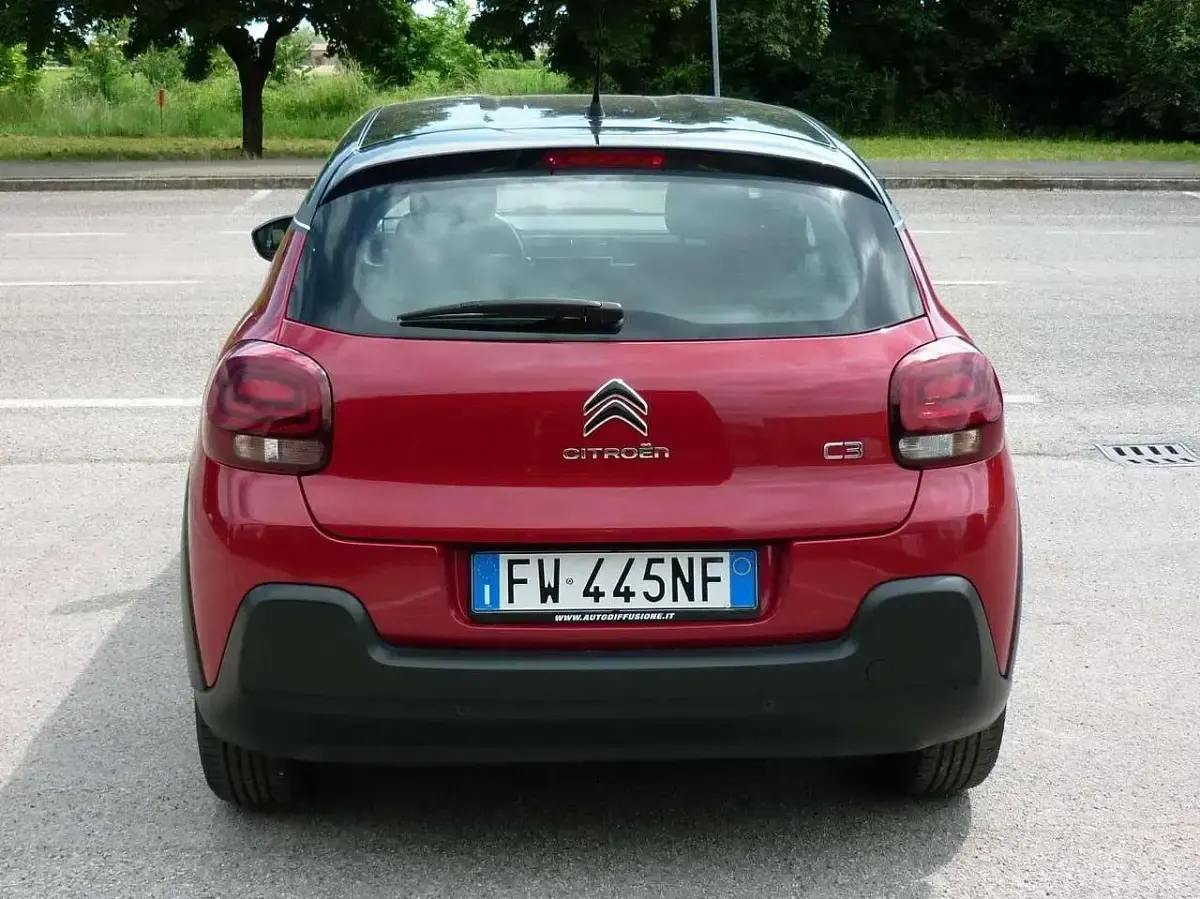 Usata Citroën C3 Live 68 CV (50 kW) 2019 Rosso Utilitaria
