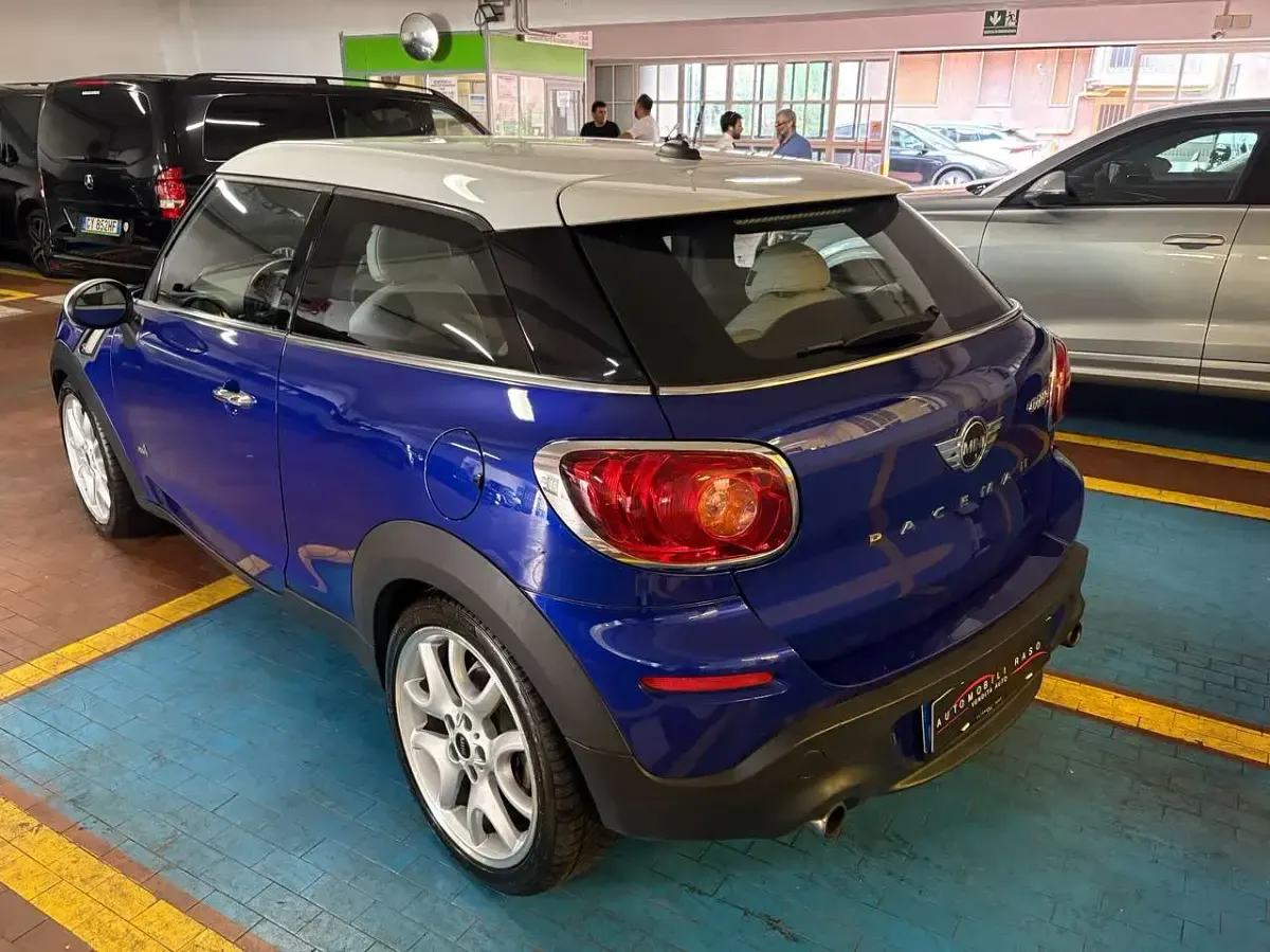 Usata Mini Cooper S Paceman 184 CV (135 kW) 2014 Blu/azzurro SUV