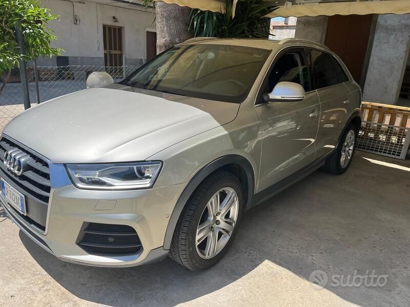 Usata Audi Q3 150 CV (110 kW) 2015 Grigio SUV