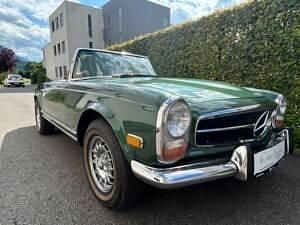 Usata Mercedes SL280 170 CV (125 kW) 1970 Verde Cabrio