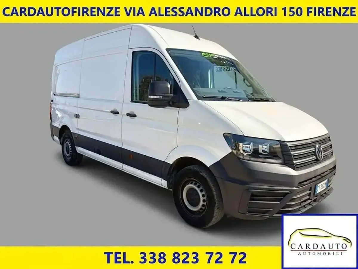 Usata VW Crafter 140 CV (102 kW) 2021 Rosso Furgone