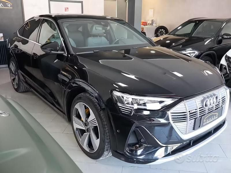 Usata Audi e-tron S-Line 158 kW (215 CV) 2020 Nero SUV