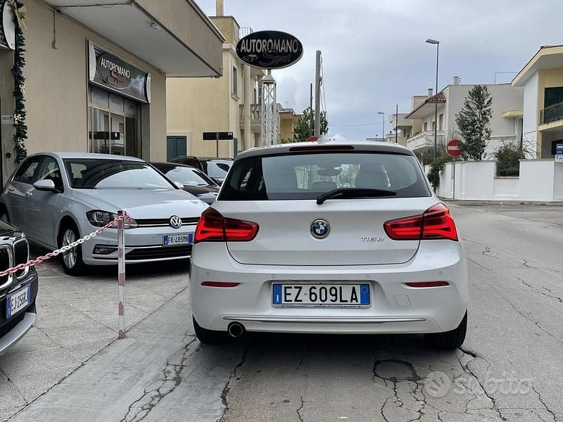 Usata BMW 116 116 CV (85 kW) 2015 Bianco Utilitaria