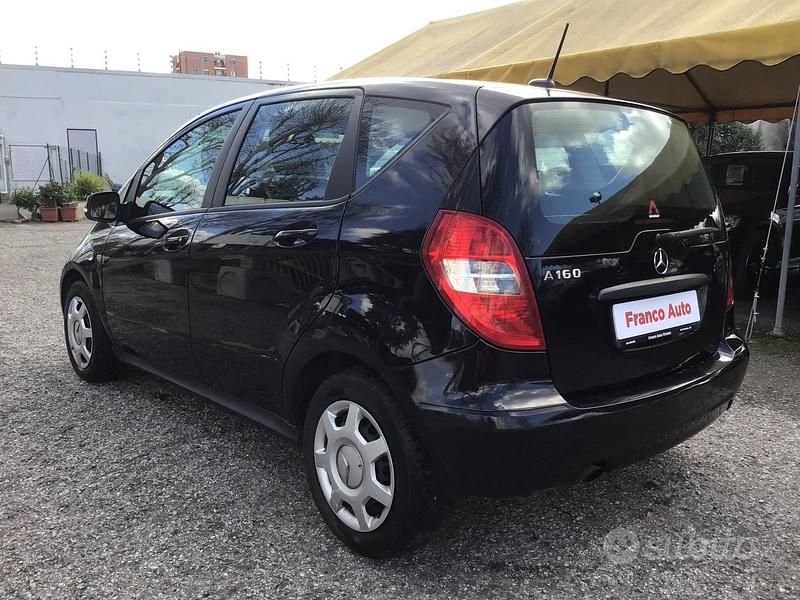 Usata Mercedes A160 Executive 95 CV (69 kW) 2011 Nero Berlina