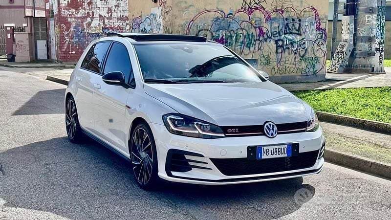 Usata VW Golf VII GTI 245 CV (180 kW) 2019 Bianco Berlina