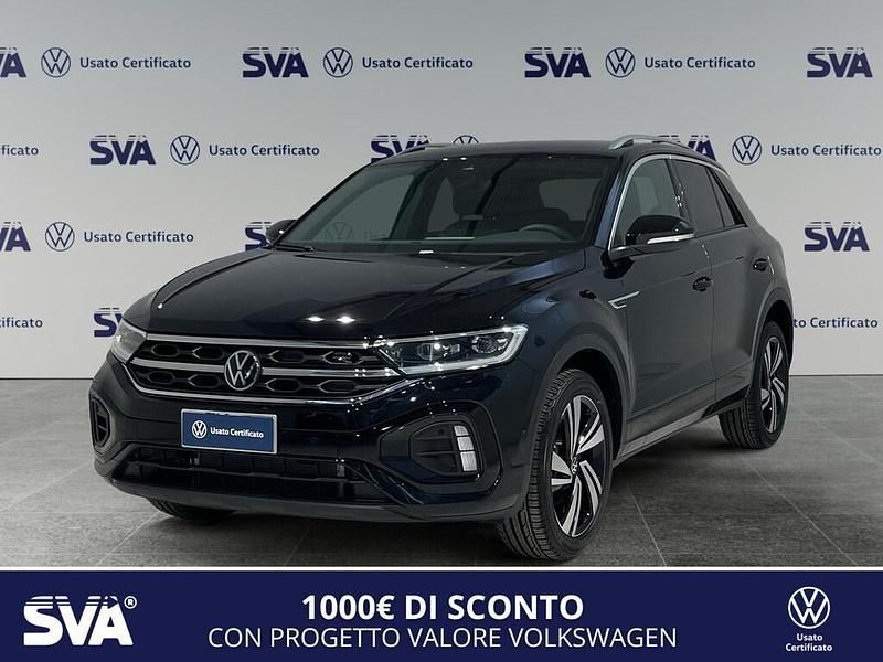 Nuova VW T-Roc R-line Plus 116 CV (85 kW) 2025 Deep black perlato SUV