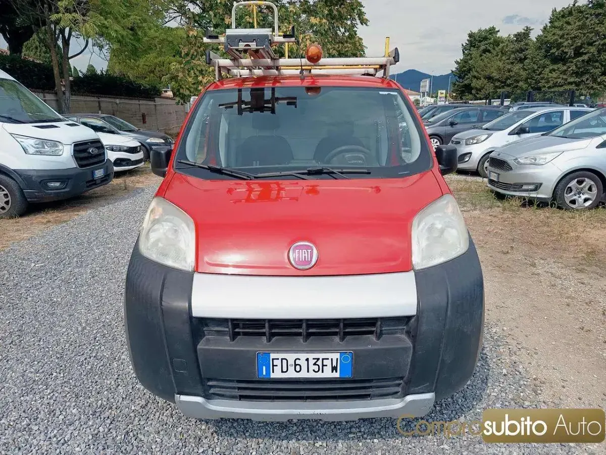 Usata Fiat Fiorino 80 CV (58 kW) 2016 Rosso Monovolume