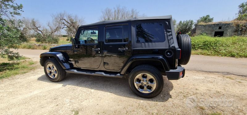 Usata Jeep Wrangler 200 CV (147 kW) 2012 Nero SUV
