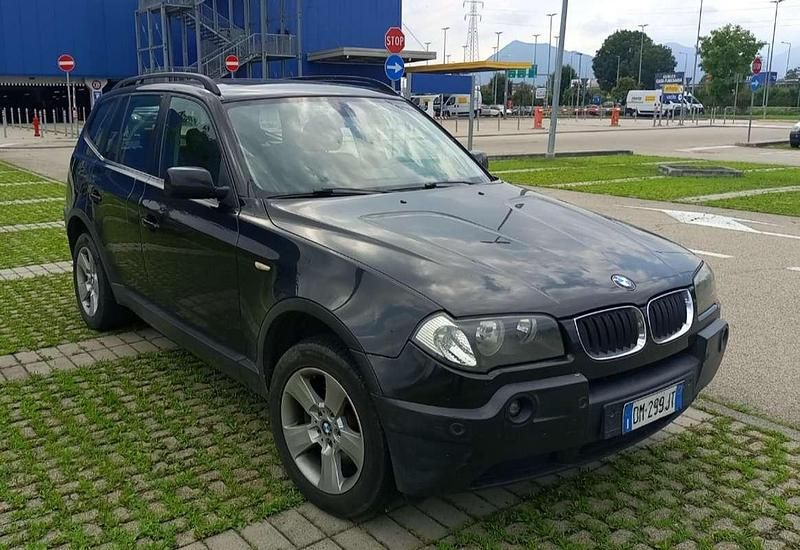 Usata BMW X3 150 CV (110 kW) 2005 Nero SUV