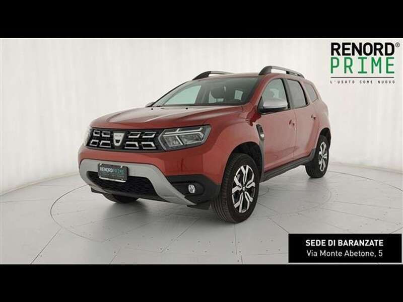 Rosso Usata 2022 Dacia Duster Prestige SUV | 16.390 € (Buon prezzo) - Immagine 1/3