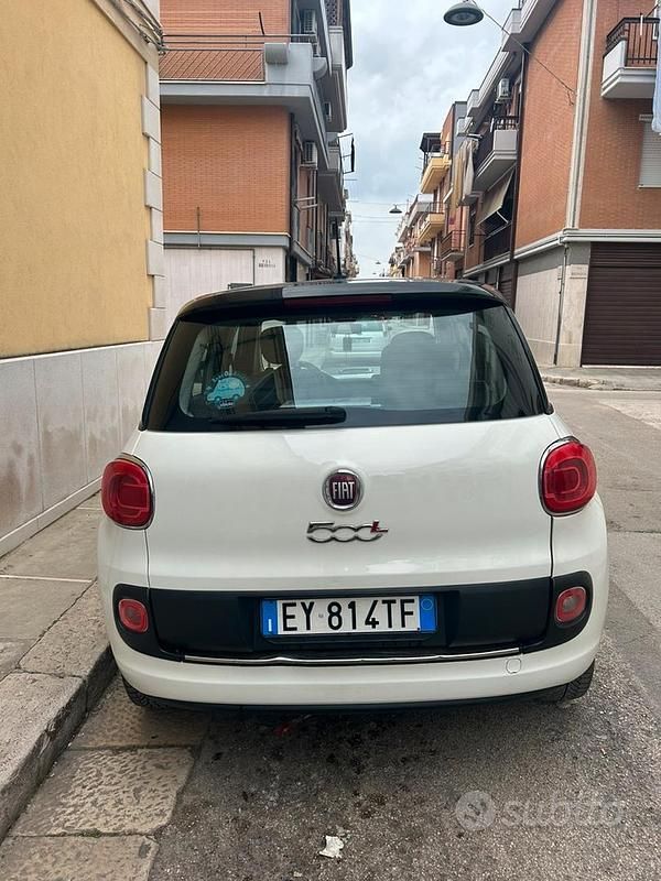 Usata Fiat 500L 85 CV (62 kW) 2015 Bianco Monovolume