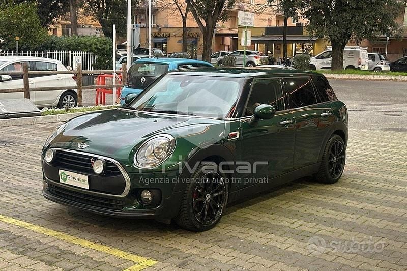 Usata Mini One D Clubman 116 CV (85 kW) 2016 Verde Station wagon
