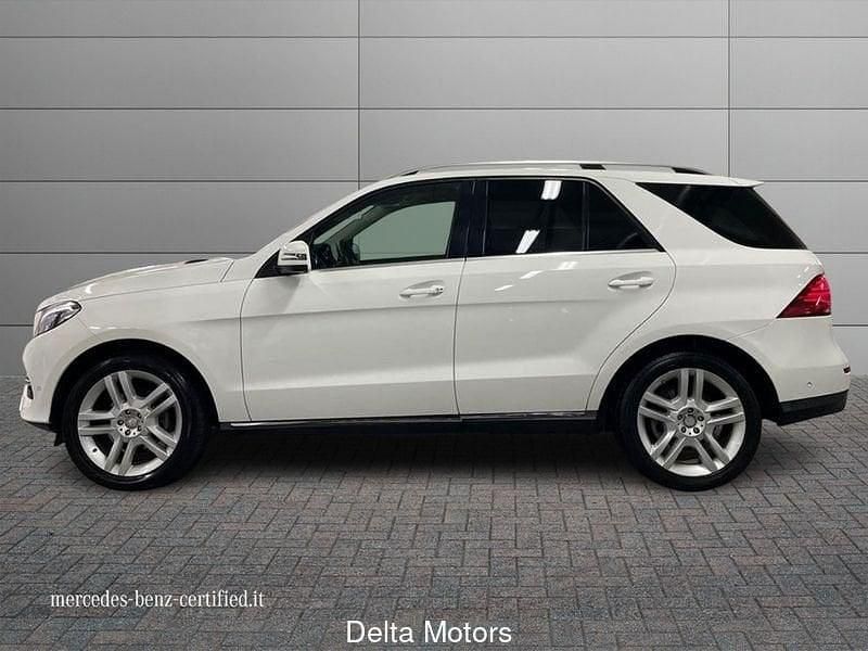Usata Mercedes GLE350 258 CV (189 kW) 2017 Bianco SUV