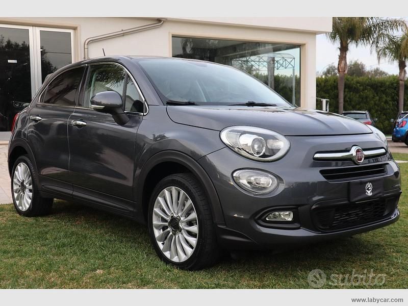 Usata Fiat 500X Lounge 120 CV (88 kW) 2017 Grigio SUV