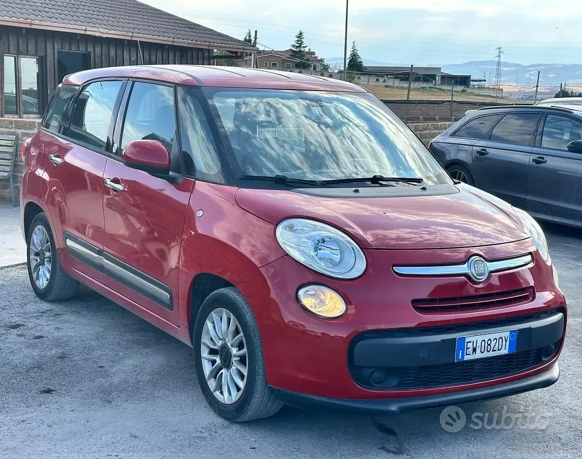 Usata Fiat 500L 105 CV (77 kW) 2014 Rosso Monovolume