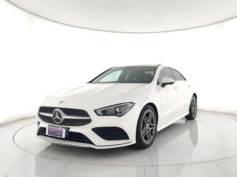 Usata Mercedes CLA200 Premium 150 CV (110 kW) 2022 Bianco pastello Coupé