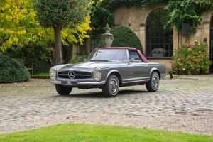 Usata Mercedes 230 150 CV (110 kW) 1965 Grigio Cabrio