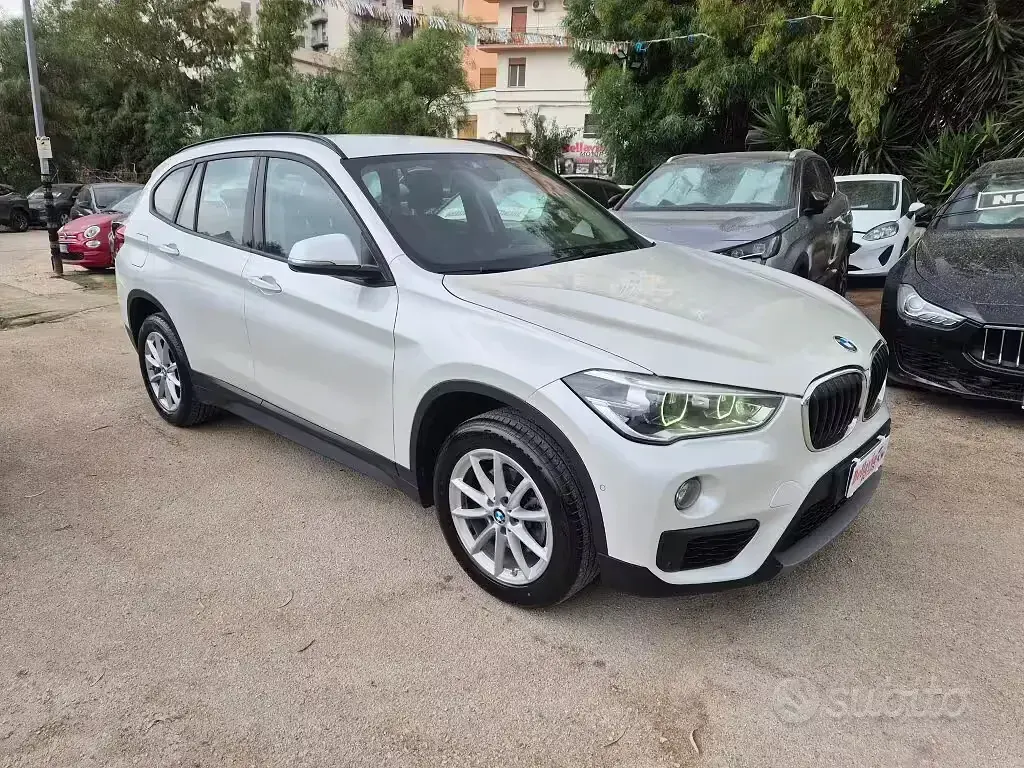 Usata BMW X1 Sport Line 150 CV (110 kW) 2018 Bianco SUV