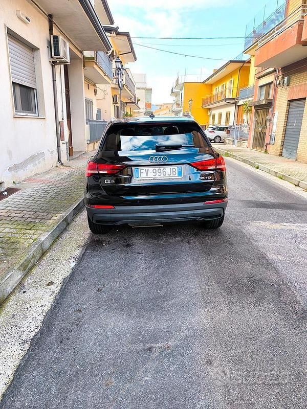 Usata Audi Q3 Advanced 150 CV (110 kW) 2019 Nero SUV