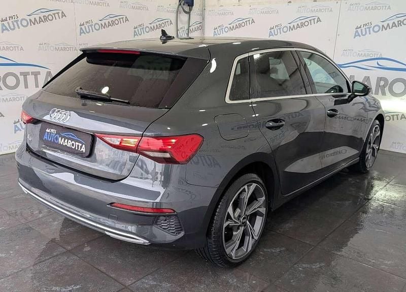 Usata Audi A3 Advanced 116 CV (85 kW) 2022 Grigio Berlina