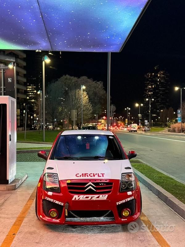 Usata Citroën C2 2007 Rosso Utilitaria