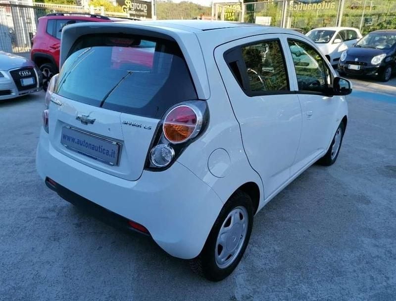 Usata Chevrolet Spark LS 68 CV (50 kW) 2013 Bianco Utilitaria