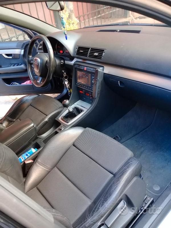 Usata Audi A4 S-Line 140 CV (102 kW) 2007 Nero Berlina