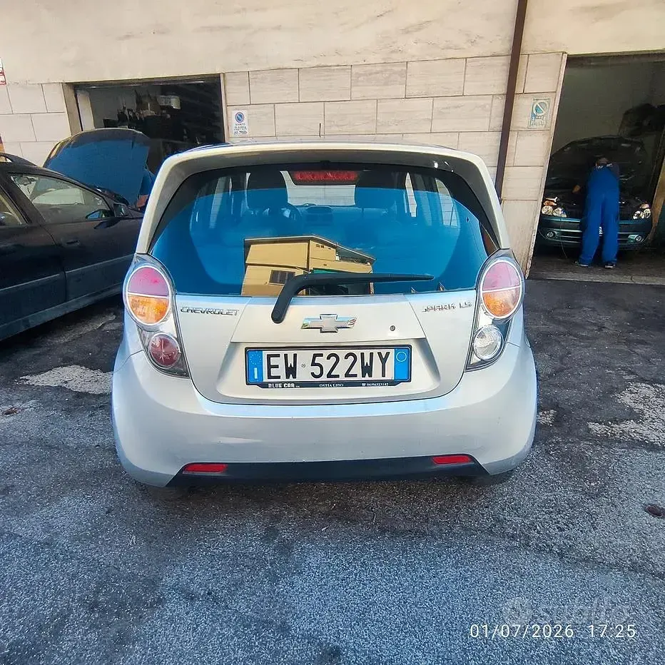Usata Chevrolet Spark LT 68 CV (50 kW) 2014 Grigio Utilitaria