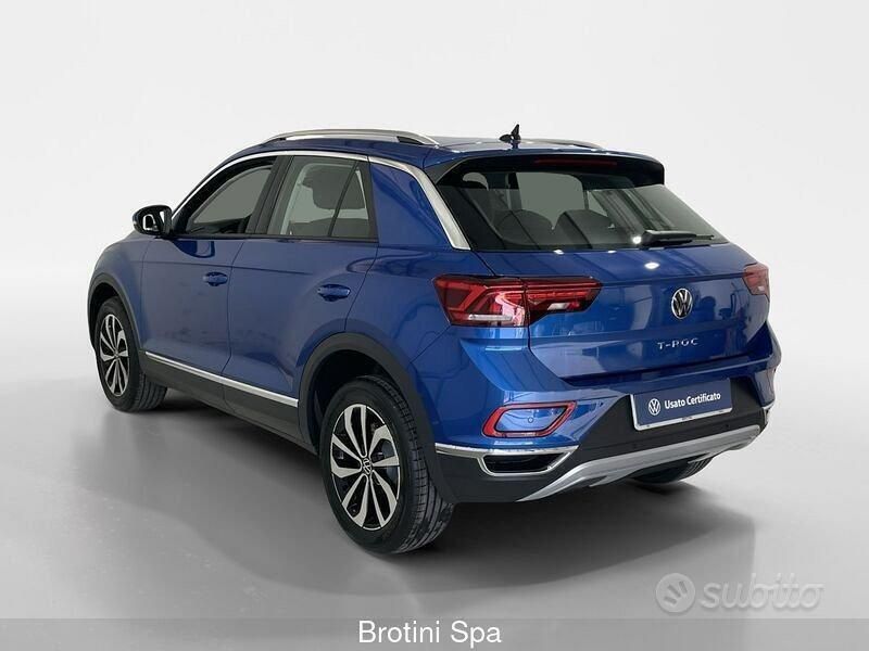 Usata VW T-Roc Style 116 CV (85 kW) 2024 Blu SUV