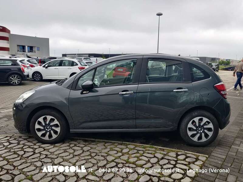 Begagnad Citroën C3 SELECTION 75 HK (55 kW) 2015 Grå Halvkombi