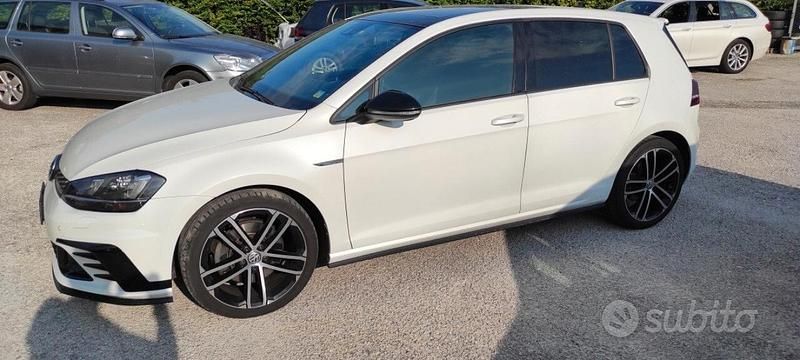 Usata VW Golf VII GTD 184 CV (135 kW) 2014 Bianco Berlina