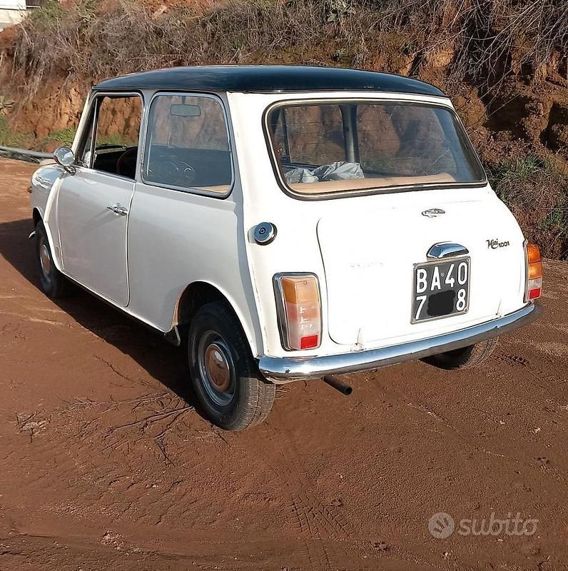 Usata Innocenti Mini 1970 Bianco Utilitaria
