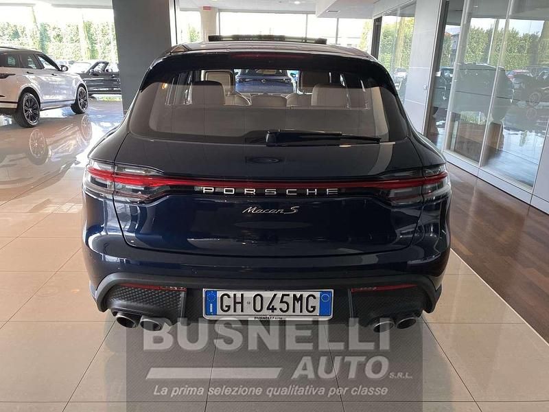 Usata Porsche Macan S 381 CV (280 kW) 2022 Blu notte SUV
