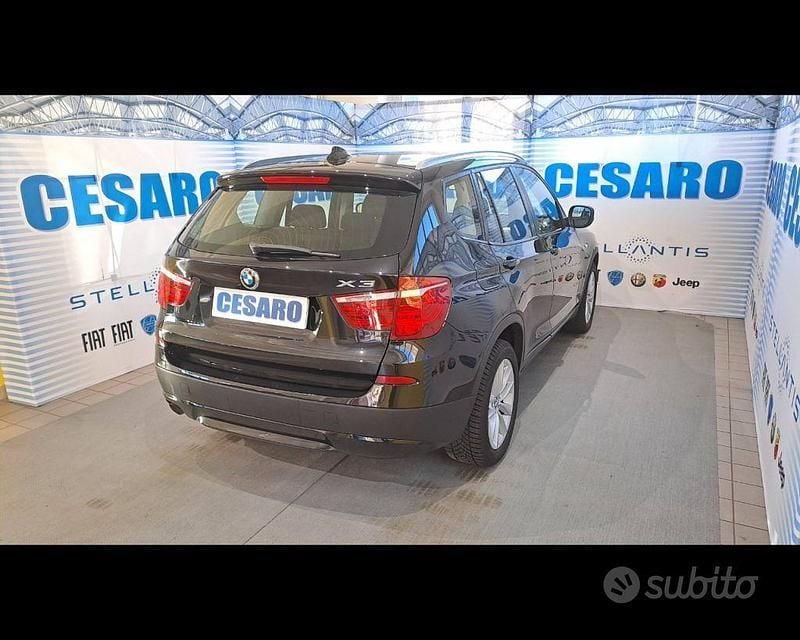 Usata BMW X3 184 CV (135 kW) 2013 Nero SUV