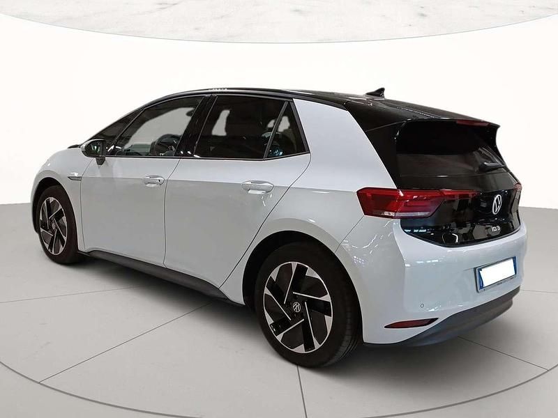 Usata VW ID.3 Pro Performance 69 kW (95 CV) 2022 Glacier white metallizzato nero Utilitaria