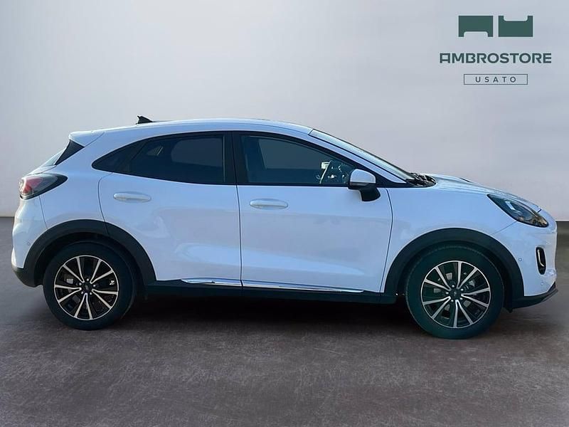 Usata Ford Puma Titanium S 125 CV (91 kW) 2023 Frozen white SUV