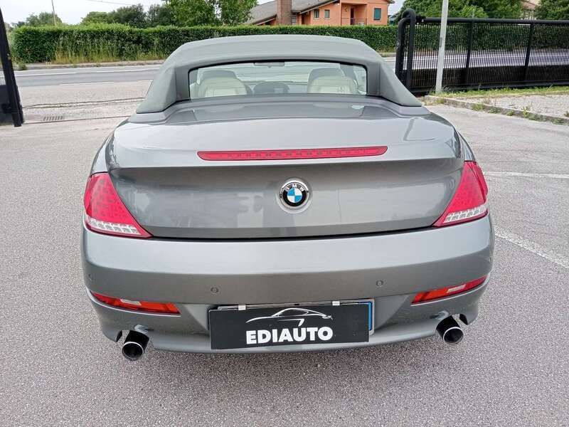 Usata BMW 635 Cabriolet 286 CV (210 kW) 2008 Grigio Cabrio